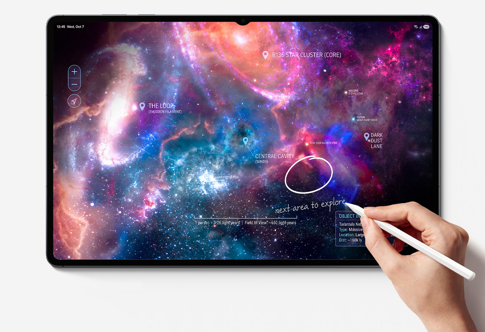 Tablet Samsung Galaxy Tab S12 Ultra 12 GB / 256 GB + dotykové pero sivý Samsung Galaxy Tab S12 Ultra exceluje nádherným Dynamic AMOLED 2X displejom