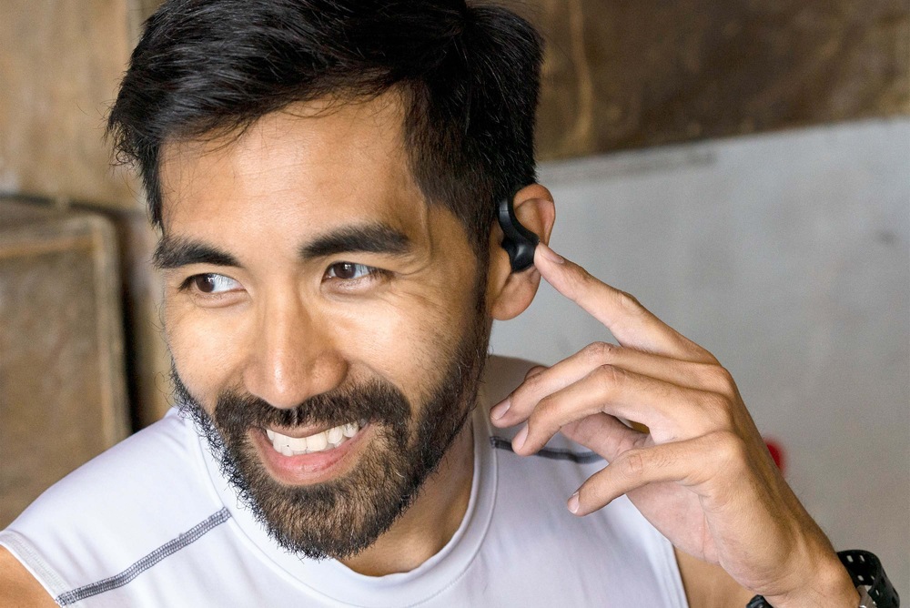 Slúchadlá JLab JBuds Air Sport True Wireless čierna Slúchadlá JLab JBuds Air Sport True Wireless čierna