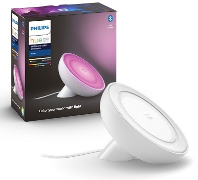 Stolná lampa Philips Hue Bloom, White and Color Ambiance biela Philips Hue Bloom, White and Color Ambiance, bílá