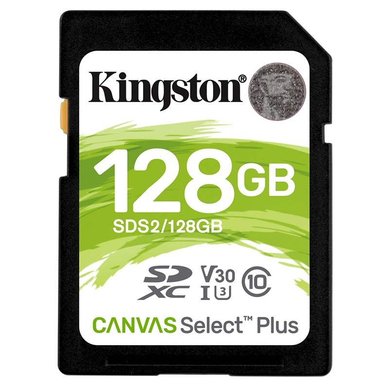 Pamäťová karta Kingston Canvas Select Plus SDXC 128GB UHS-I U3 (100R/85W)