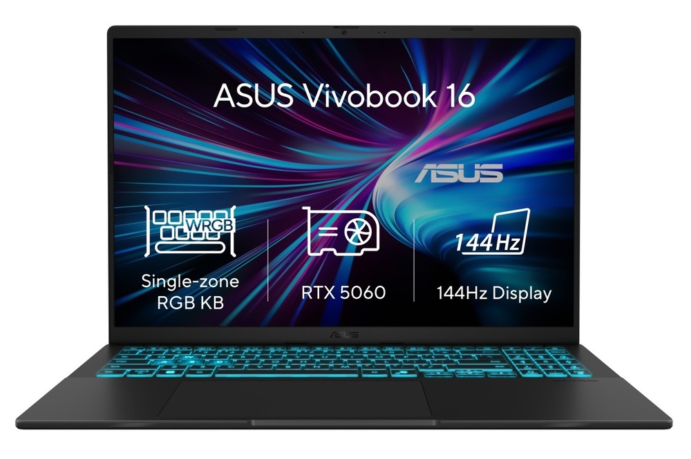 Notebook Asus V16 čierny Notebook Asus V16 čierny