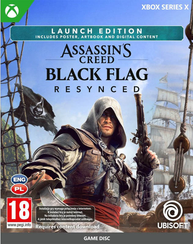 Assassin's Creed Black Flag Resynced Launch Edition Xbox Series X