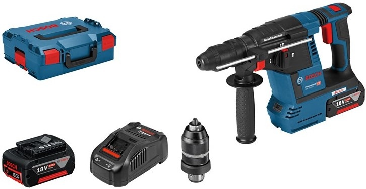 Vŕtacie kladivo Bosch Professional GBH 18V-26F (s batériou)