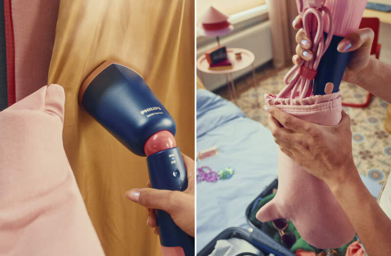 Ručný naparovač odevov Philips Series 5000 STH5030/20 modrý