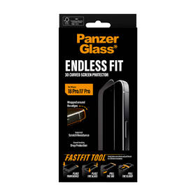 Tvrdené sklo PanzerGlass Endless na Apple iPhone 17 Pro / 18 Pro s aplikátorem 

 obrázok produktu 5 z 5