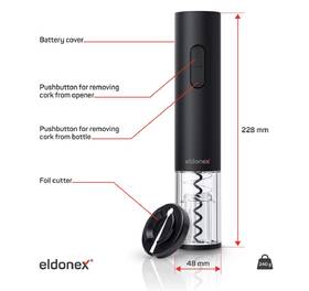 Otvárač Eldonex EWO-2100-BK čierny

 obrázok produktu 2 z 3