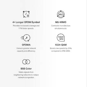 Kompletný Wi-Fi systém Mercusys Halo H60X, AX1500 Mesh Wi-Fi 6 biely

 obrázok produktu 3 z 4