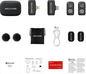 Mikrofón Hollyland LARK A1 Combo čierny

 obrázok produktu 1 z 5