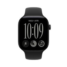 Inteligentné hodinky Apple GPS 46 mm čierny hliník, čierny športový remienok - S/M 

 obrázok produktu 1 z 6