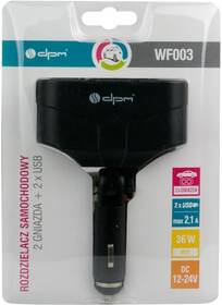 Dpm DPM WF003 2xUSB, Rozdvojka 12V 

 obrázok produktu 2 z 2