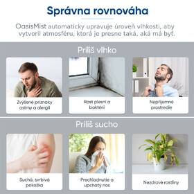 Zvlhčovač vzduchu Levoit OasisMist 1000S Smart biely

 obrázok produktu 2 z 10