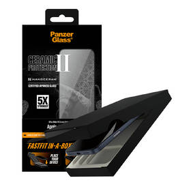 Tvrdené sklo PanzerGlass Ceramic II Apple iPhone 17 s bezprašným inštalačným boxom 

 obrázok produktu 5 z 5