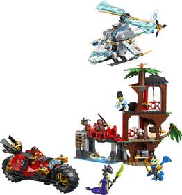 Stavebnica LEGO® NINJAGO® 71857 Súboj nindža vozidiel a domček na strome 

 obrázok produktu 1 z 8