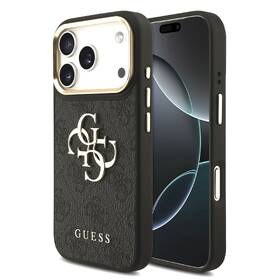 Kryt na mobil Guess 4G Metal Logo Gold Frame na Apple iPhone 18 Pro čierny

 obrázok produktu 5 z 6