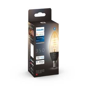 Inteligentná žiarovka Philips sviečka E14, 4,6 W White Ambiance 

 obrázok produktu 3 z 4