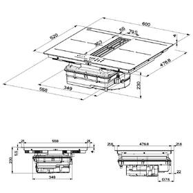 Indukčné varné dosky s odsávaním Faber GALILEO SLIM F60 čierna

 obrázok produktu 5 z 5