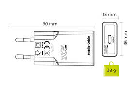Nabíjačka do siete Mobile Origin Slim USB-C GaN 30W biela

 obrázok produktu 6 z 7