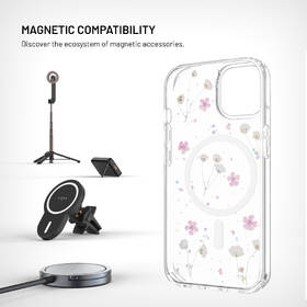 Kryt na mobil FIXED MagBloom s MagSafe na Apple iPhone 15 priehľadný

 obrázok produktu 2 z 8