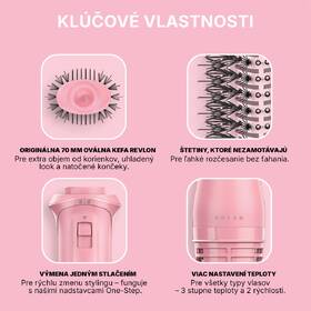 Vlasová kefa Revlon RVDR5375E Volumiser Glow ružová

 obrázok produktu 11 z 14