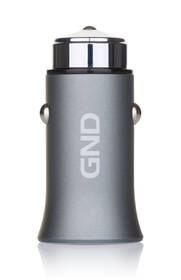 Adaptér do auta GND 1x USB 3A, 18W, Fast charge sivý

 obrázok produktu 3 z 3