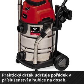 Priemyselný vysávač Einhell Professional TP-VC 36/30 S Auto-Solo (bez batérie) 2347143 nerez

 obrázok produktu 7 z 16