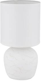 Stolná lampička GLOBO Marble, E14 biela

 obrázok produktu 1 z 4