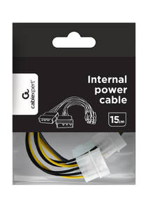Kábel Gembird redukcia - rozdvojka napájania 1x 5,25” na PCIe (6pin) 

 obrázok produktu 2 z 2