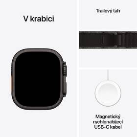 Inteligentné hodinky Apple GPS + Cellular 49mm čierny titán - čierny / uhlový trailový ťah - M/L 

 obrázok produktu 6 z 11