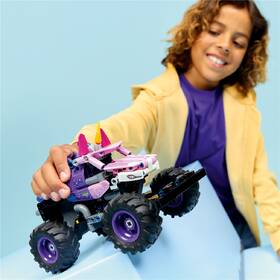 Stavebnica LEGO® Technic 42220 Monster Jam™ Sparkle Smash™ s natahovacím motorem 

 obrázok produktu 4 z 8