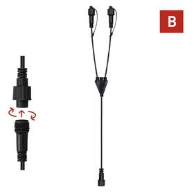 Rozbočovač EMOS DIVIDER, IP44, (0,4m) čierny

 obrázok produktu 2 z 2