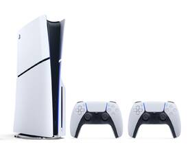 Herná konzola Sony PlayStation 5 (typ modelu - slim) + 2x bezdrátový ovladač DualSense biela

 obrázok produktu 1 z 7