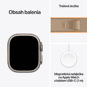 Inteligentné hodinky Apple GPS + Cellular 49 mm prírodný titán, pieskový trailový ťah - M/L 

 obrázok produktu 6 z 6