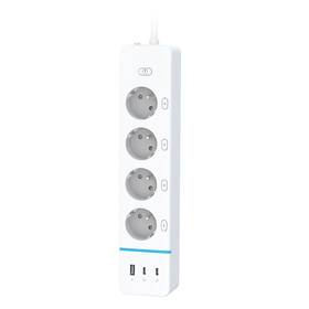 Kábel predlžovací IMMAX NEO LITE SMART chytrý přívod, Wi-Fi, TUYA biely

 obrázok produktu 1 z 4