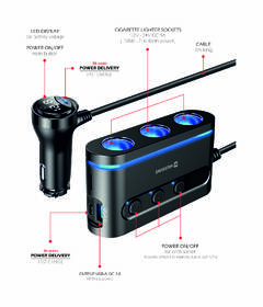 Adaptér do auta Swissten 3x CL, 2x UCB-C PD a 1x USB-A QA 3.0, 108 W - 216 W čierna

 obrázok produktu 1 z 3