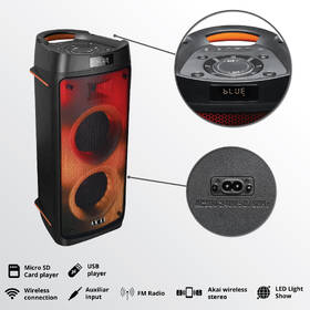 Párty reproduktor AKAI PARTY BOX 810 čierny

 obrázok produktu 10 z 13
