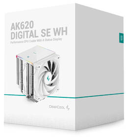 Chladič CPU DeepCool AK620 Digital SE White biely

 obrázok produktu 9 z 9