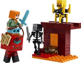 Stavebnica LEGO® Minecraft®  21266 Lávová bitva v Netheru 

 obrázok produktu 1 z 9
