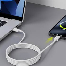 Kábel Allity AUC-03, 60W, USB-C/USB-C, 2m biely

 obrázok produktu 5 z 5