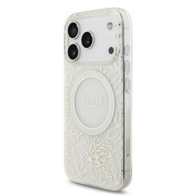 Kryt na mobil Guess IML Flowers Allover Strap MagSafe na Apple iPhone 17 Pro biely

 obrázok produktu 1 z 7