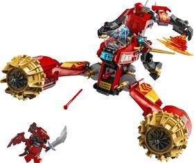 Stavebnica LEGO® NINJAGO® 71830 Kaiov búrkový jazdec a drak 

 obrázok produktu 1 z 8