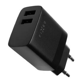 Nabíjačka do siete FIXED 17W Smart Rapid Charge, 2x USB čierna

 obrázok produktu 5 z 8