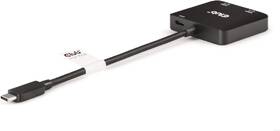 USB Hub Club3D USB-C / 2xHDMI + USB-C PD 3.0 čierny

 obrázok produktu 1 z 6