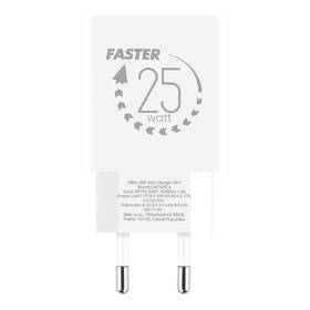 Nabíjačka do siete Obal:Me USB-A/USB-C 25W biela

 obrázok produktu 1 z 5