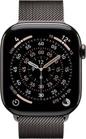 Inteligentné hodinky Apple GPS + Cellular 46mm bridlicovo sivý titán - bridlicovo sivý milánsky ťah - S/M 

 obrázok produktu 1 z 7