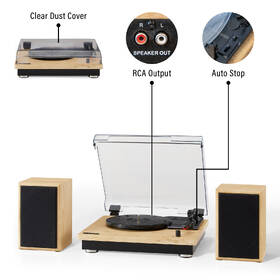 Gramofón Crosley Brio hnedý

 obrázok produktu 6 z 11