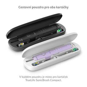 Súprava zubných kefiek TrueLife SonicBrush Compact Duo Black / Lavender čierna/fialová

 obrázok produktu 3 z 11