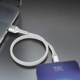 Kábel 3mk N-SERIES  USB-A/Lightning 1m QC 3.0 5V/2.4A 12W biely

 obrázok produktu 3 z 4