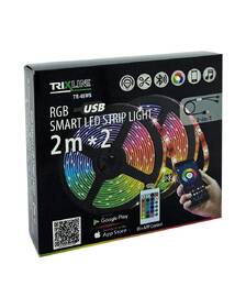 LED pásik Trixline TR-48WSB Smart RGB LED pásky 2ks x 2m 

 obrázok produktu 1 z 4