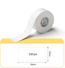 Papierový štítok Niimbot RP 15x30mm 210ks pre D11 a D110 biely

 obrázok produktu 1 z 4