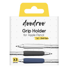 Držiak doodroo pre Apple Pencil 1st-2nd Gen, 3 ks čierny/biely/modrý

 obrázok produktu 3 z 3